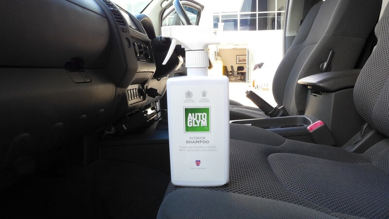 best way to clean leather seats using Autoglym