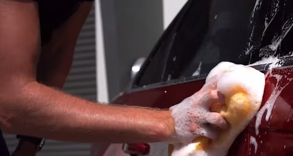 Fastest way to wash your car (video)